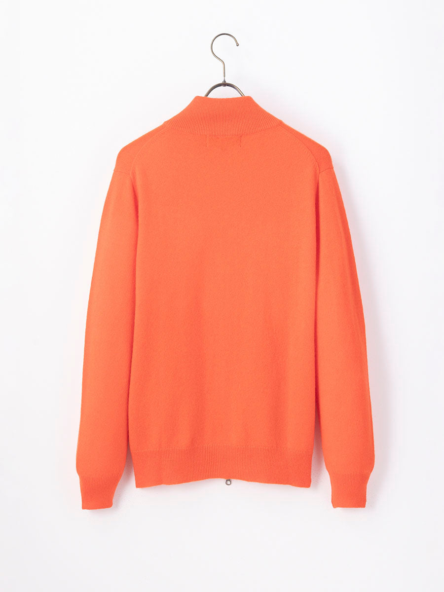 GRABRE】最高級カシミヤ100％ジップアップセーター – プラチナカシミヤ