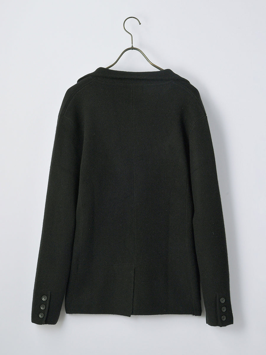 エリザベッタ フランキ ジャケット カシミア アップリケ ボタン 9501JK003232S17.jpg