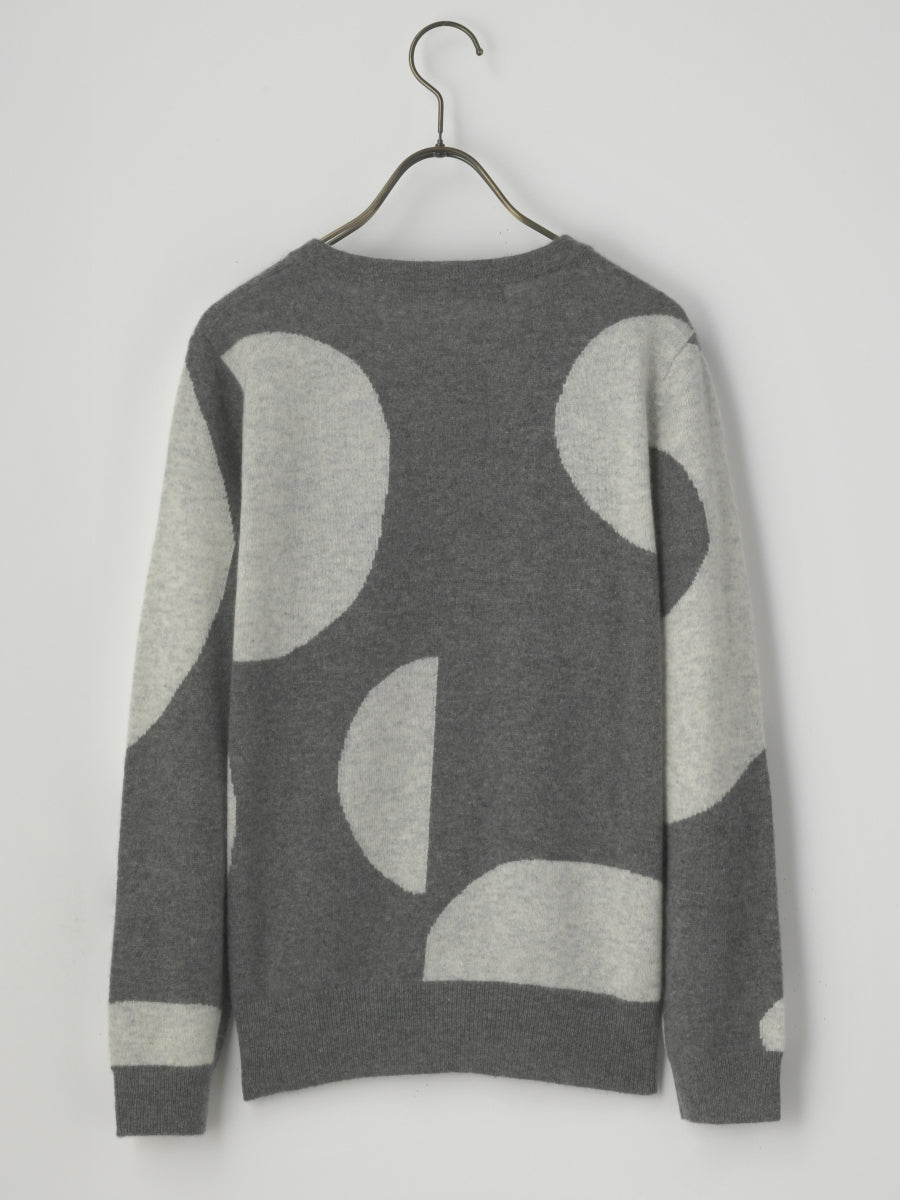 【PLATINUM mei-mei】25カシミヤ100％フォーリングカーディガン