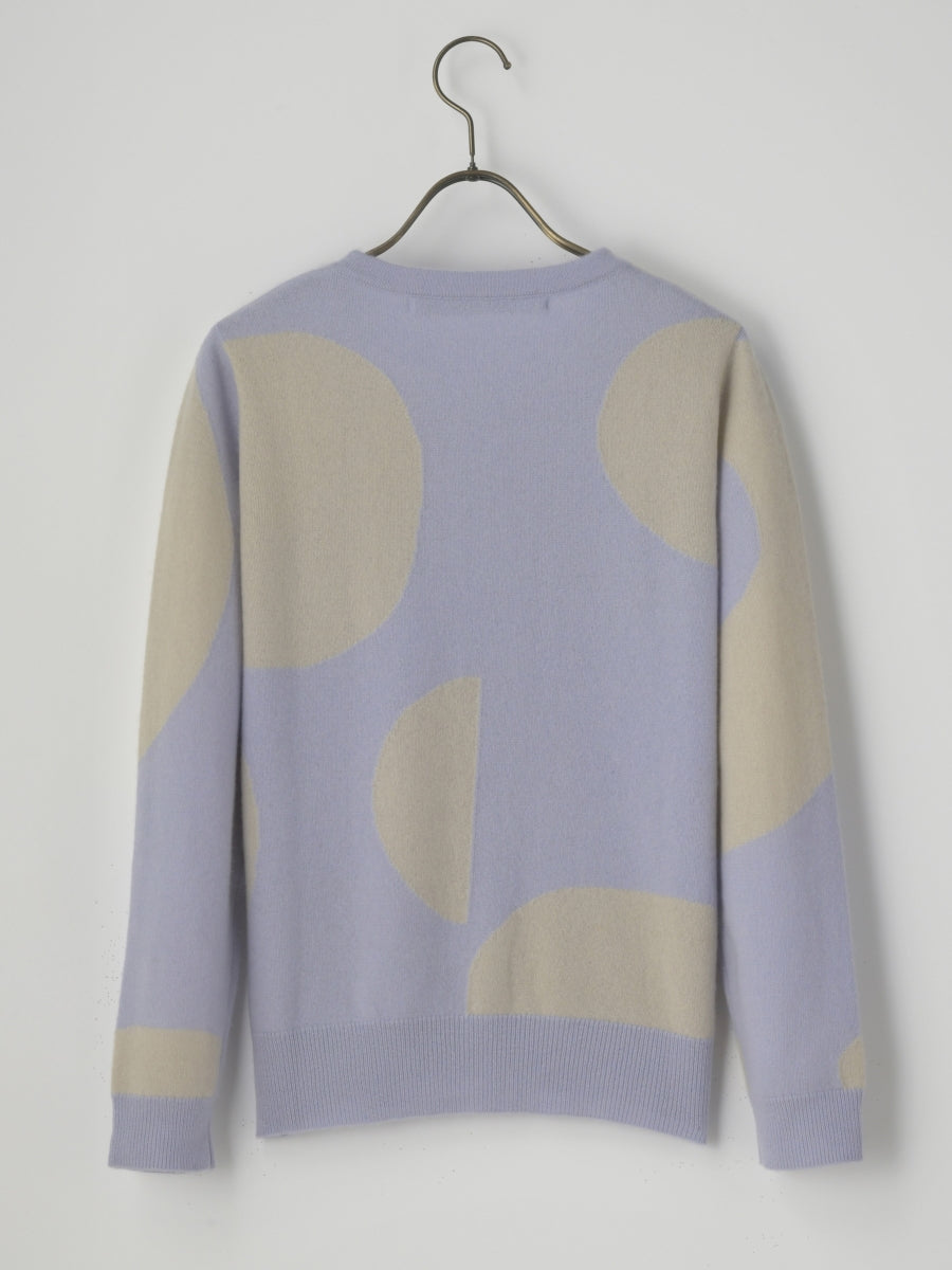 【PLATINUM mei-mei】25カシミヤ100％フォーリングカーディガン