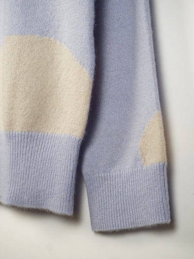 【PLATINUM mei-mei】25カシミヤ100％フォーリングカーディガン