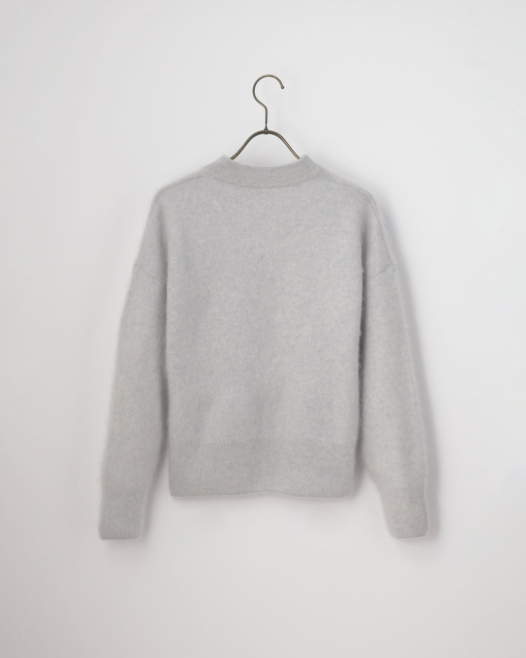 PLATINUM mei-mei】25-26 カシミヤ100％ミンク加工クルーネック