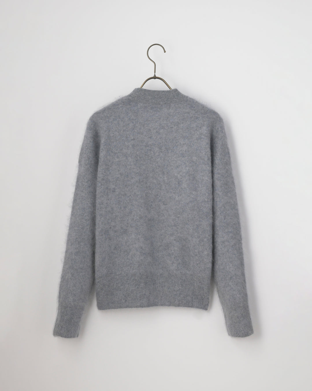 PLATINUM mei-mei】25-26 カシミヤ100％ミンク加工クルーネック