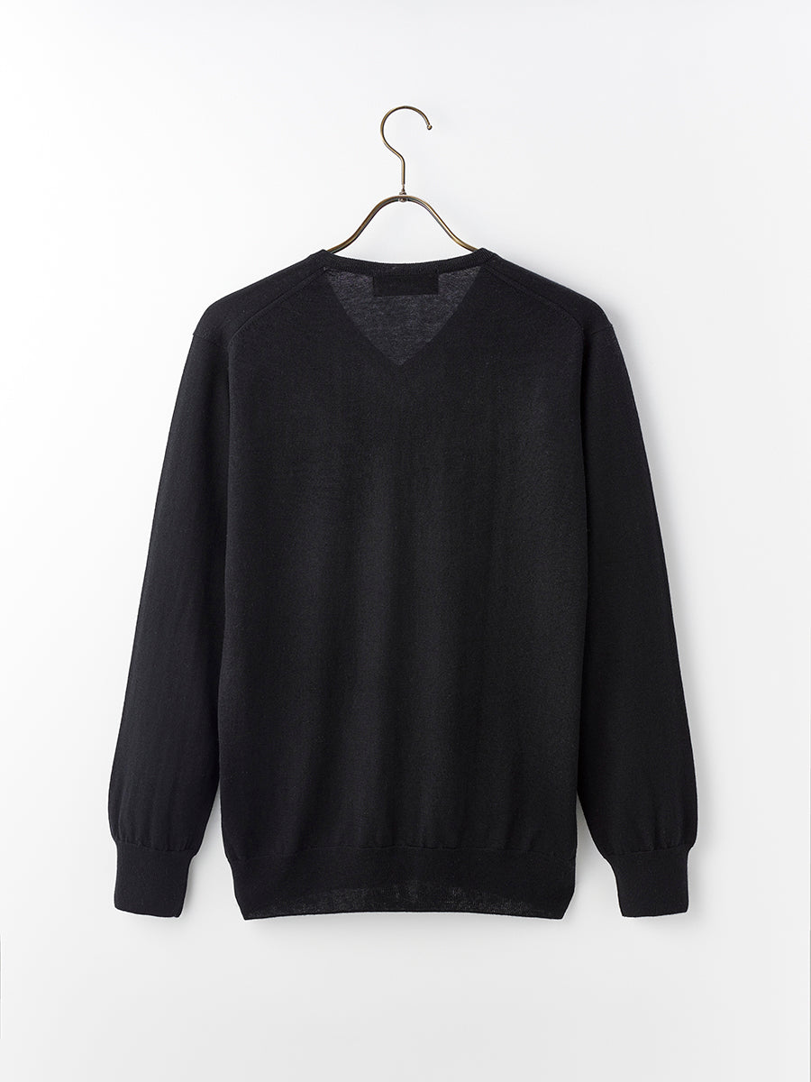 メンズ｜Vネックセーター – プラチナカシミヤ